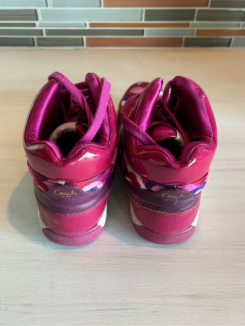 Women’s Coach Natalee High-top Sneakers - Picture 3 of 5